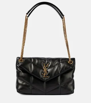 Puffer Small leather shoulder bag
