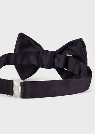 Pure silk bow tie