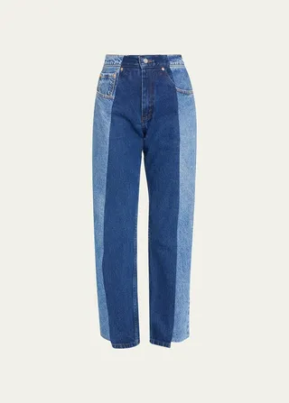 High-Rise Boyfriend Jeans