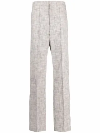 Lirokia high-waisted tailored trousers