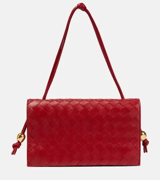Trio Small leather shoulder bag