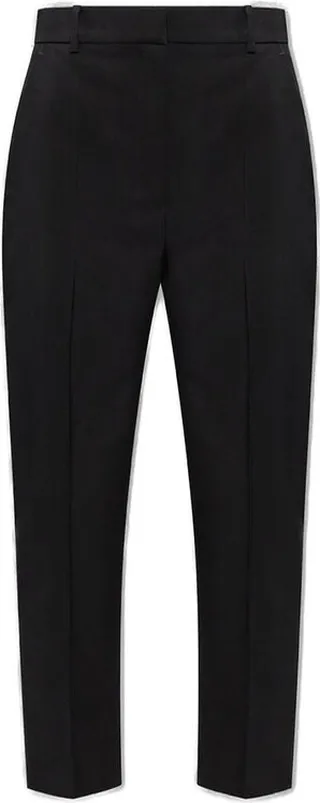 Alexander McQueen High-Rise Cropped Trousers