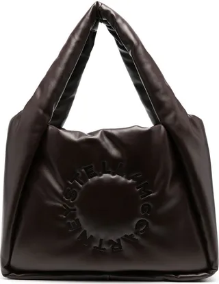 Stella Logo puffer tote bag