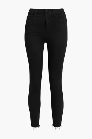 Ali cropped high-rise skinny jeans