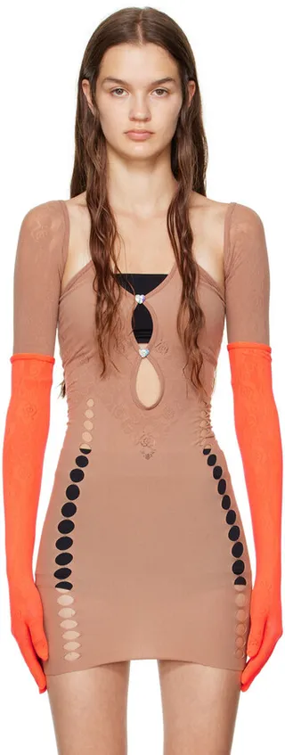 Poster Girl Orange Gracie Gloves