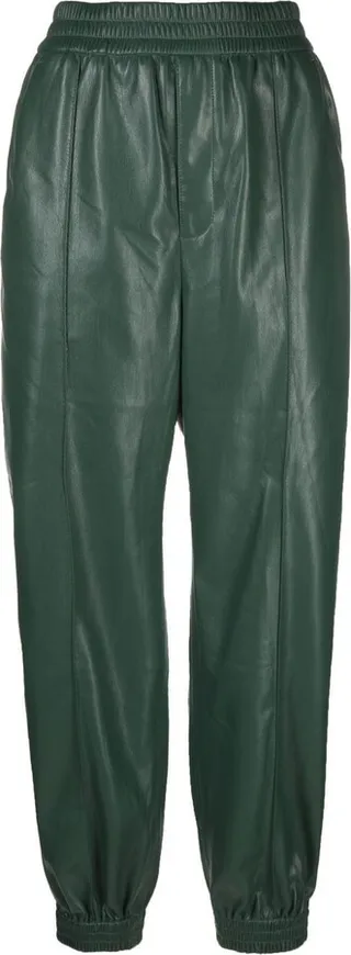 Cuffed Straight-Leg Trousers