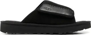 Goldencoast suede slides