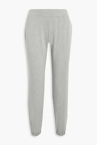 Modern Lounge French terry modal-blend track pants