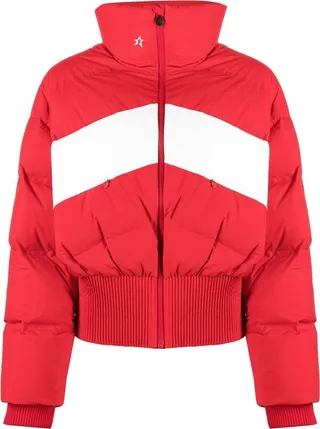 Panelled Puffer Ski Jacket