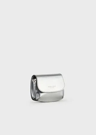 Liquid patent leather mini la Prima bag