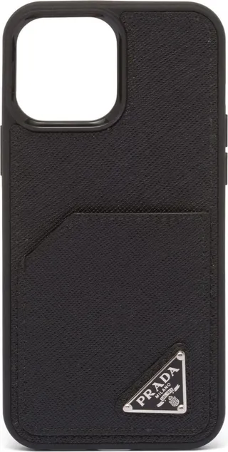 Saffiano logo Iphone 14 Pro Max case