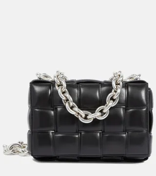 Chain Cassette leather shoulder bag