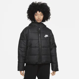 Women's Nike Sportswear Therma-FIT Repel Hooded Jacket in Black