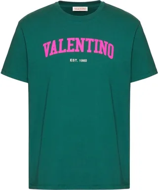 logo-print cotton T-shirt