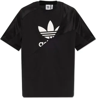 Adidas Originals Logo Printed Crewneck T-Shirt