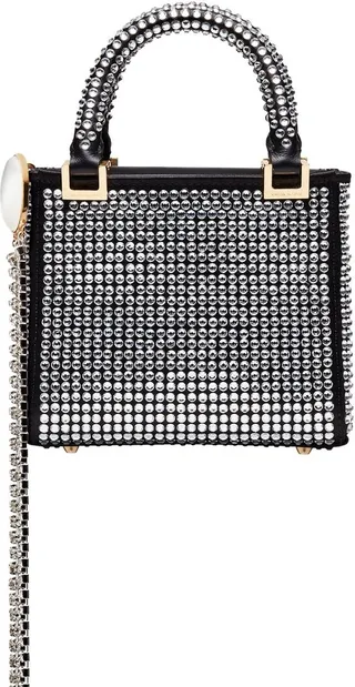 Embellished Zorya micro bag