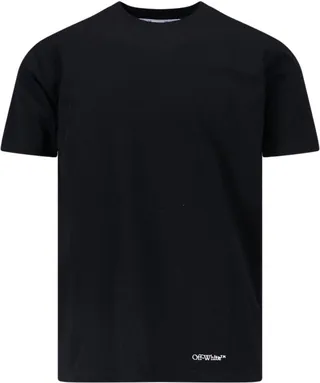 Logo Embroidered Cerwneck T-shirt