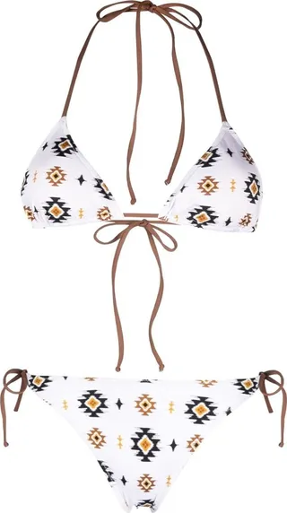 Ikat-Pattern Bikini