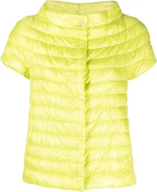 Margherita short-sleeved puffer jacket