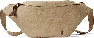 Polo Ralph Lauren Canvas Waist Pack (Vintage Khaki) Travel Pouch