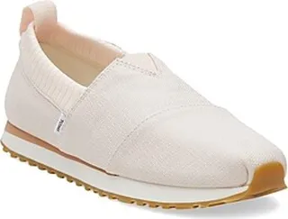 Toms Women's Alpargata Resident Pink Slip On Sneakers