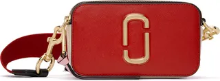 Marc Jacobs Red 'The Colorblock Snapshot' Bag