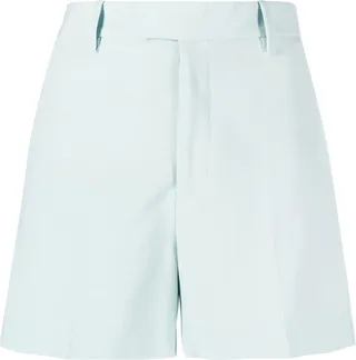 High-Waisted Tailored Shorts