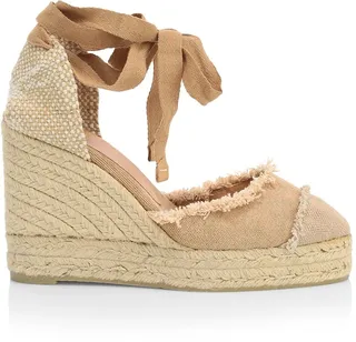 Catalina Canvas Platform Wedge Espadrilles