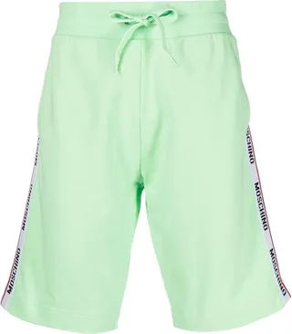 Logo-Panel Lounge Shorts