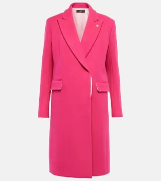 Wool-blend coat