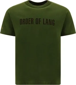 Helmut Lang Logo Printed Crewneck T-Shirt