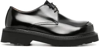 Smile lace-up derby shoes