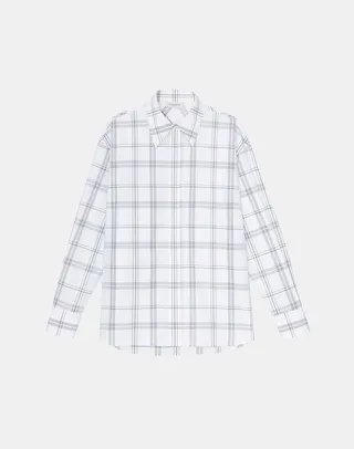 Plus Size Plaid Organic Cotton Shirt
