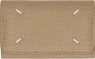 Maison Margiela Taupe Four Stitches Keychain