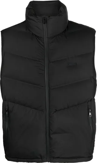 Stitchless quilted comfort gilet vest
