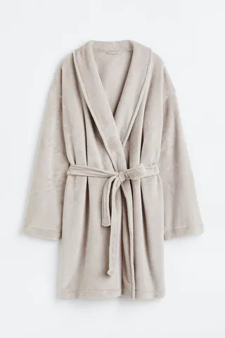 Fleece Bathrobe