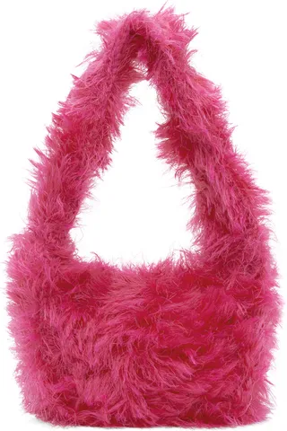 Lado Bokuchava Pink Mini Grinch Bag