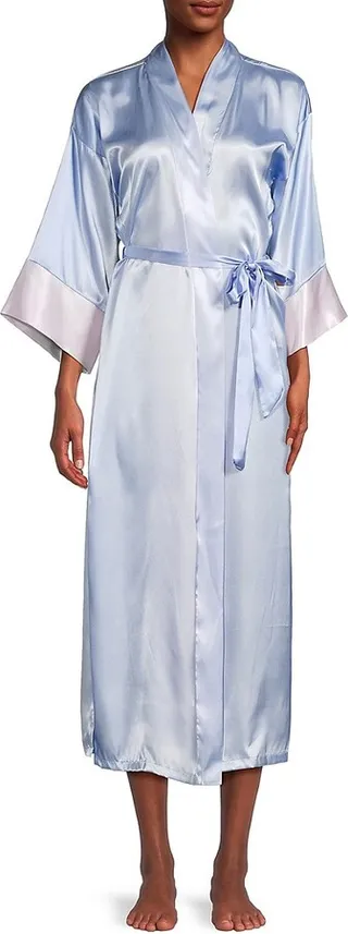 Satin Kimono Robe