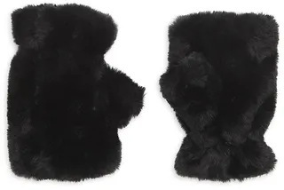 Ariel Faux Fur Fingerless Gloves