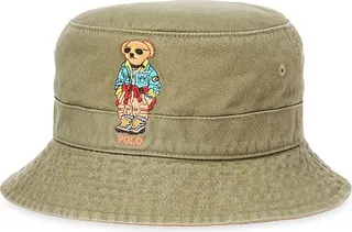 Polo Bear Twill Bucket Hat