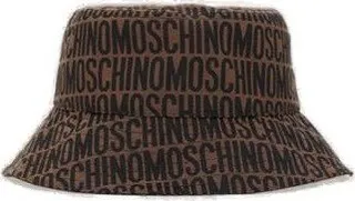 Moschino Allover Logo Jacquard Bucket Hat
