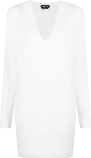 V-neck cashmere cardigan
