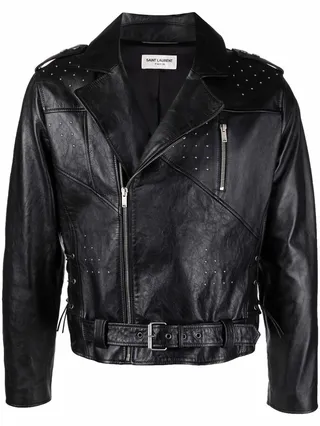 Studded Leather Jacket