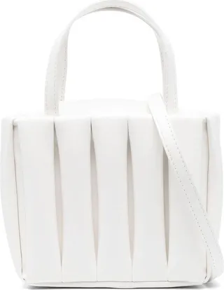 Aria faux-leather tote bag