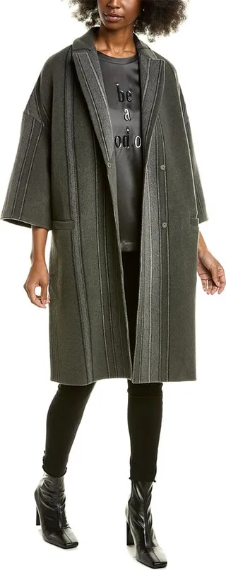 Brunello Cucinelli Wool & Cashmere-Blend Coat