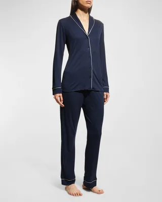 Natural Comfort Long-Sleeve Pajama Set