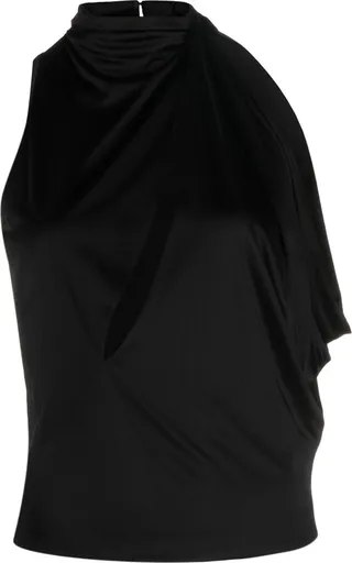 Cut-Out Halterneck Top