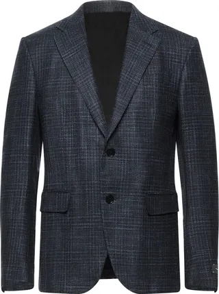 Suit Jacket Slate Blue