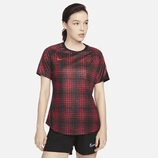 Portland Thorns FC Nike Women's Dri-FIT Pre-Match Soccer Top in Black