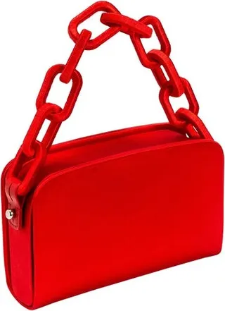 Serena Uziyel Catena Scarlet Two-Sided Bag - Red